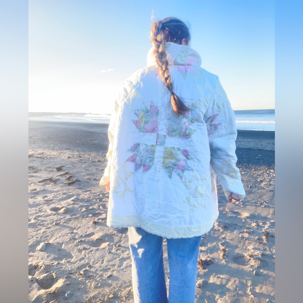 Pastel Quilt Jacket made by me!